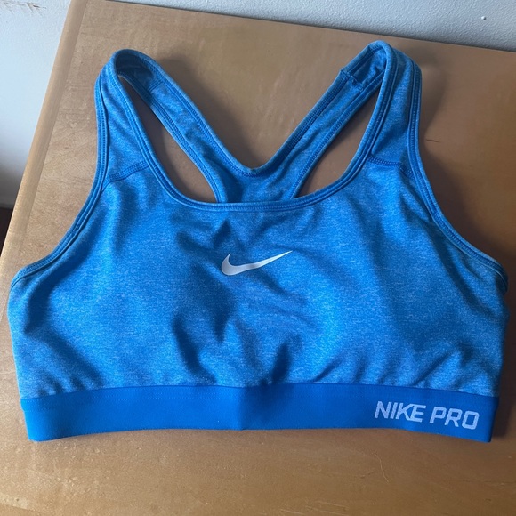 Nike Other - Nike Pro Sports Bra Blue